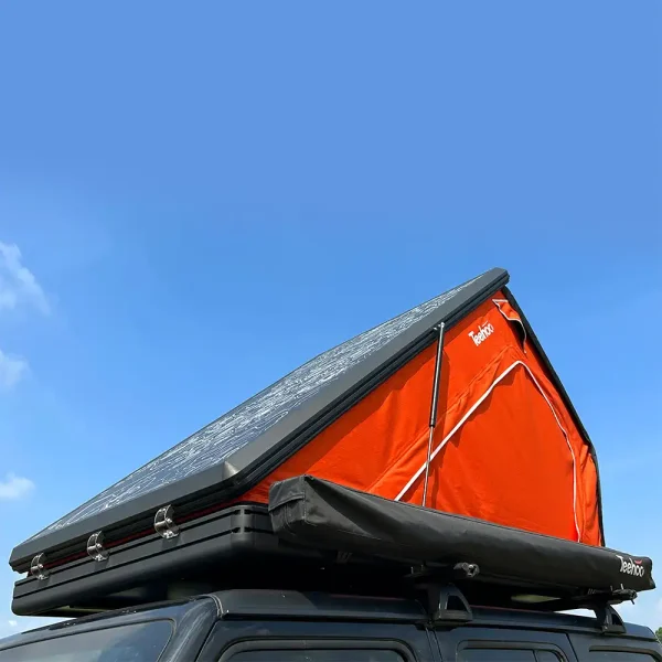 Flipped Aluminum Clamshell Roof Top Tent（RC-ALU-02）